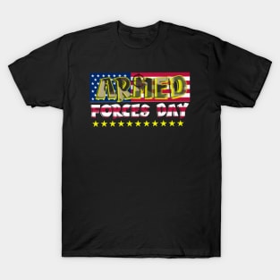 Armed Forces Day Design T-Shirt